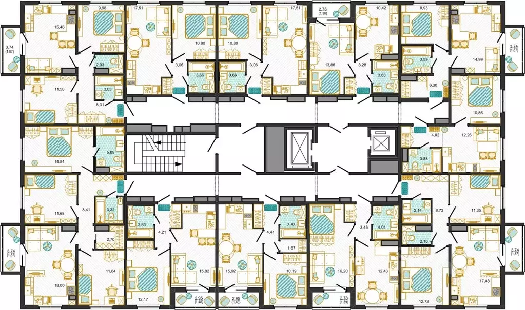 3-к кв. Ульяновская область, Ульяновск Юго-Западный мкр, Ясново кв-л,  ... - Фото 2
