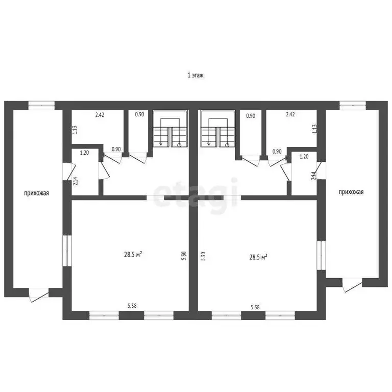 2-комнатная квартира: Ярославский муниципальный округ, деревня ... - Фото 2