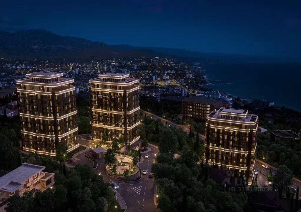 1-к кв. Крым, Алушта ул. Сергеева-Ценского (33.3 м) - Фото 1