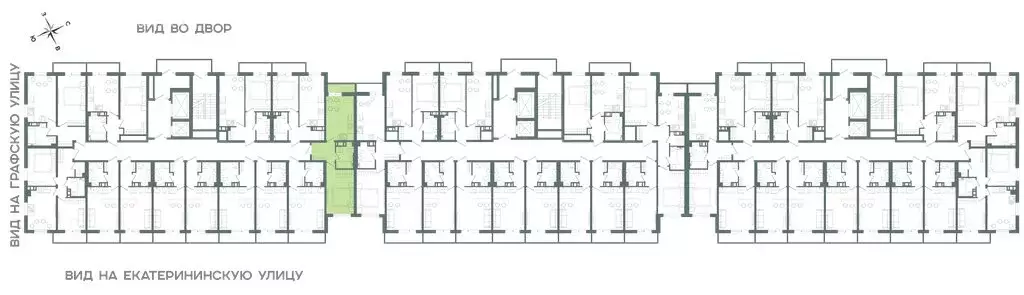 1-комнатная квартира: Мурино, Екатерининская улица, 11 (34.8 м) - Фото 2