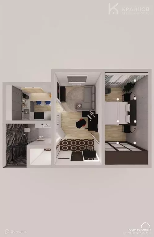 Продаётся 2-к квартира, 52.2 м - Фото 1