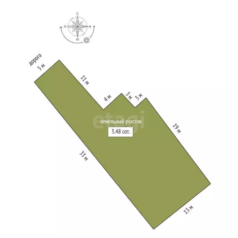 Дом в Ялуторовск, Красноармейская улица (34.8 м) - Фото 1