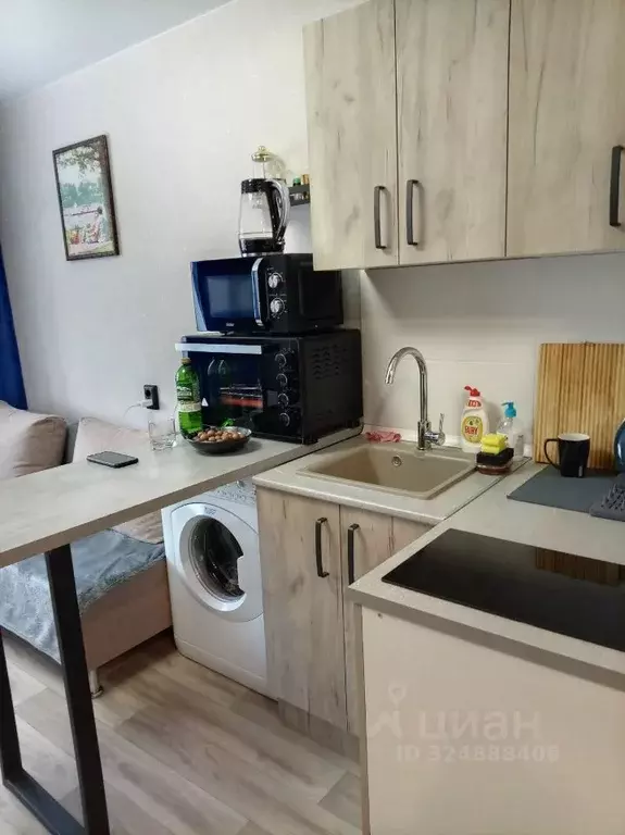 Студия Алтайский край, Барнаул ул. Антона Петрова, 197 (24.0 м) - Фото 1