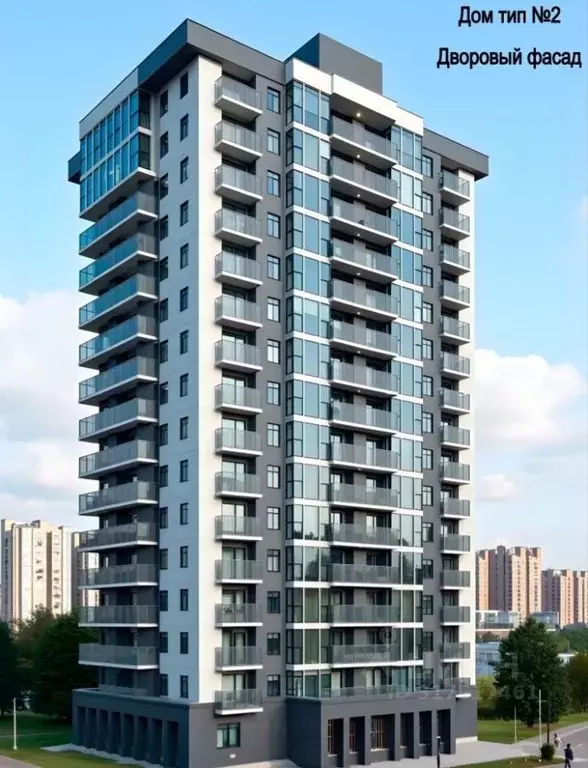 2-к кв. Чеченская республика, Грозный просп. Мохаммеда Али, 49/51 ... - Фото 2