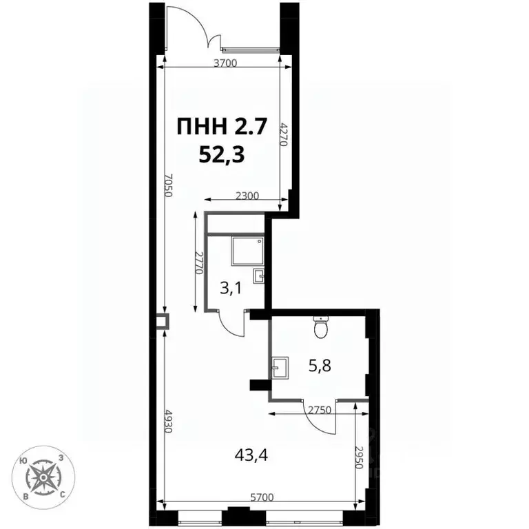 Помещение свободного назначения в Московская область, Химки Подрезково ... - Фото 2