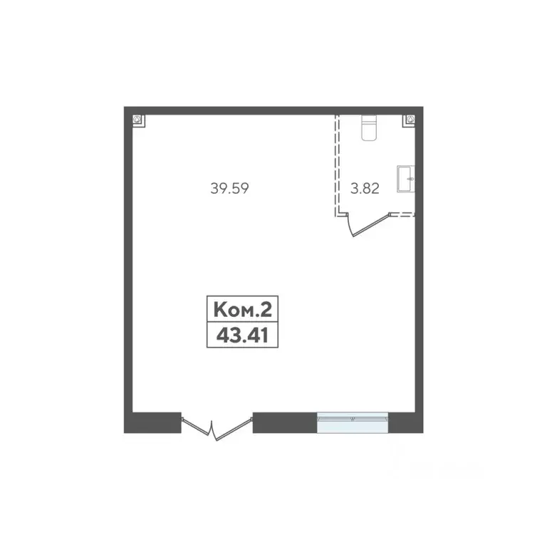 Помещение свободного назначения в Татарстан, Казань Старая ул., 9 (43 ... - Фото 1
