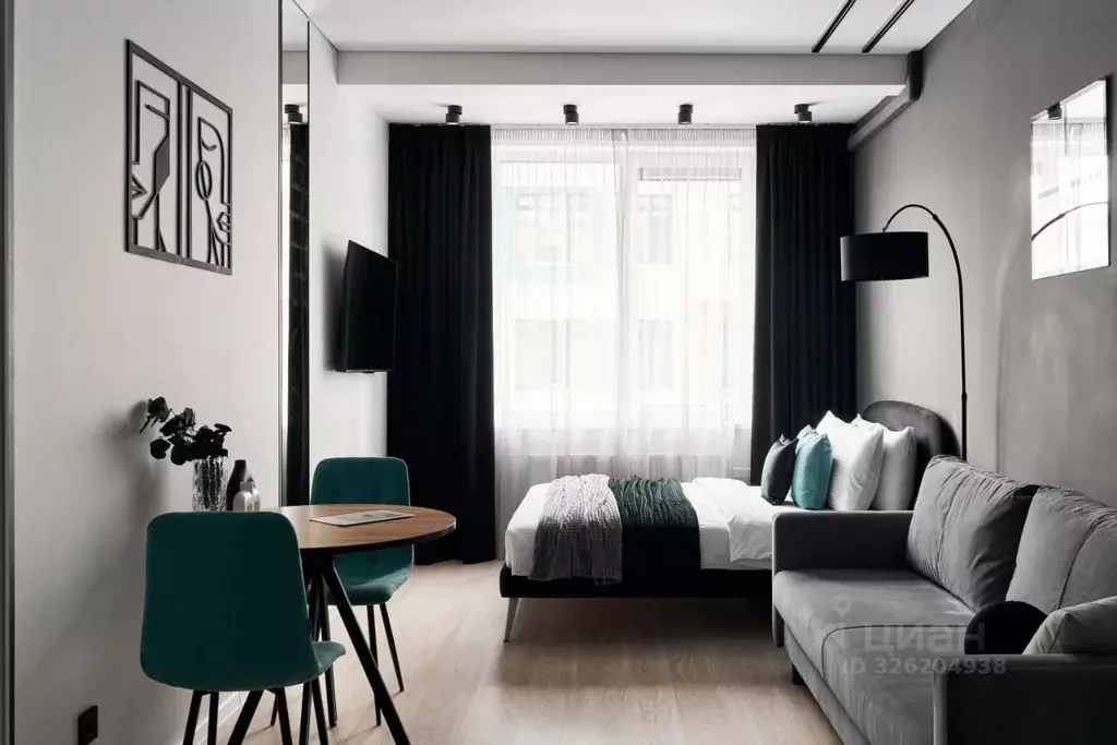 1-к кв. Москва ул. Берзарина, 30А (24.0 м) - Фото 1