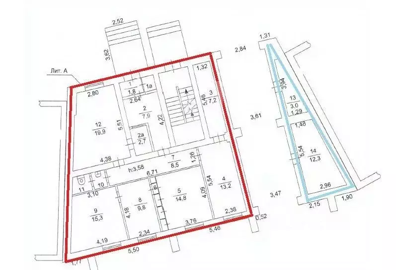 Офис в Челябинская область, Челябинск ул. Ворошилова, 55 (120 м) - Фото 2