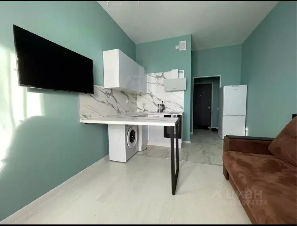 Студия Ленинградская область, Мурино Всеволожский район, ул. ... - Фото 1