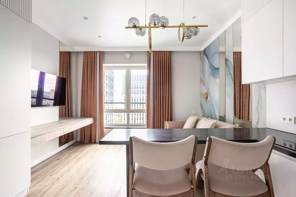 Студия Москва Аминьевское ш., 4Дк2 (27.7 м) - Фото 1