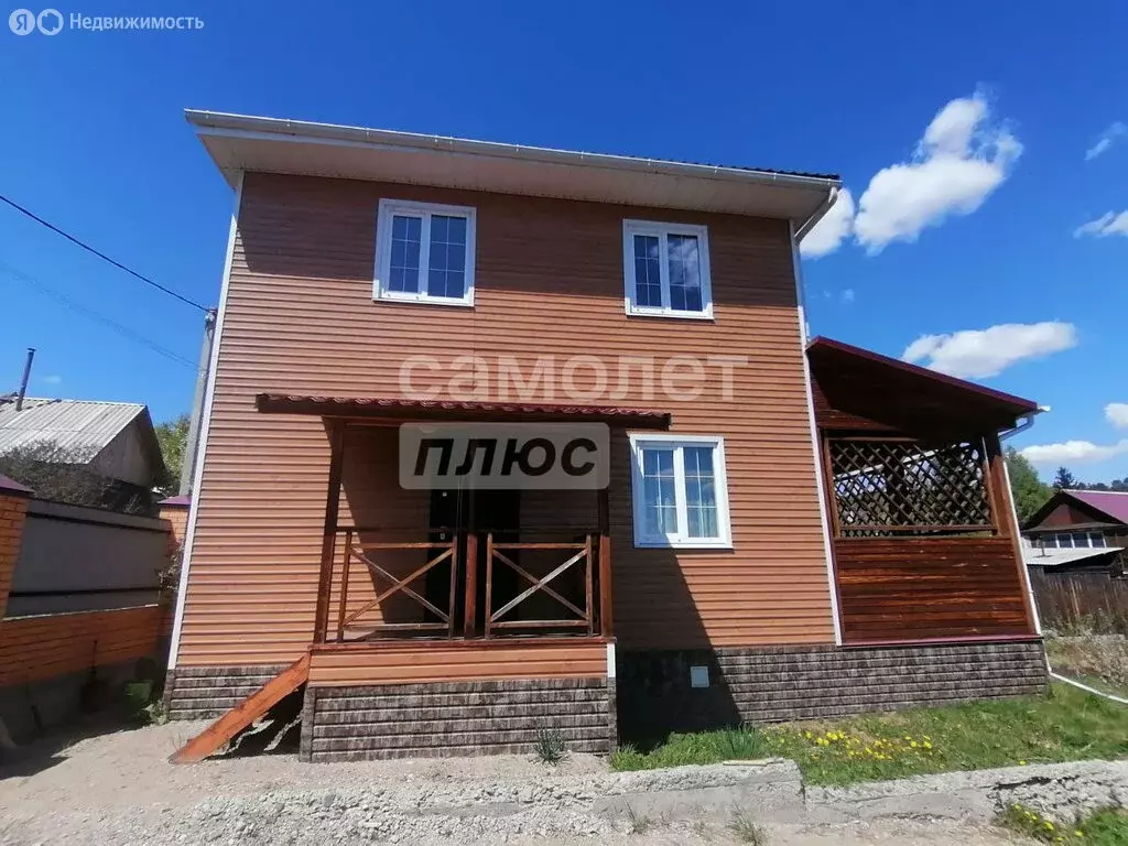 Дом в Иркутский муниципальный округ, СНТ Полиграфист (102 м) - Фото 1