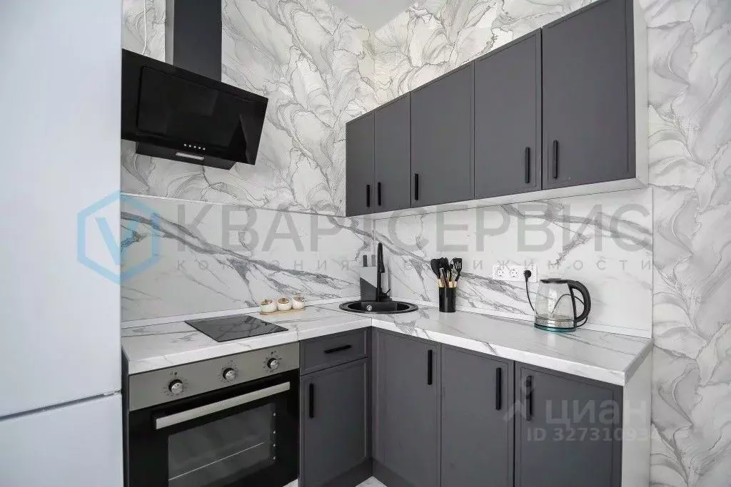 Студия Омская область, Омск просп. Комарова, 22к1 (27.5 м) - Фото 2