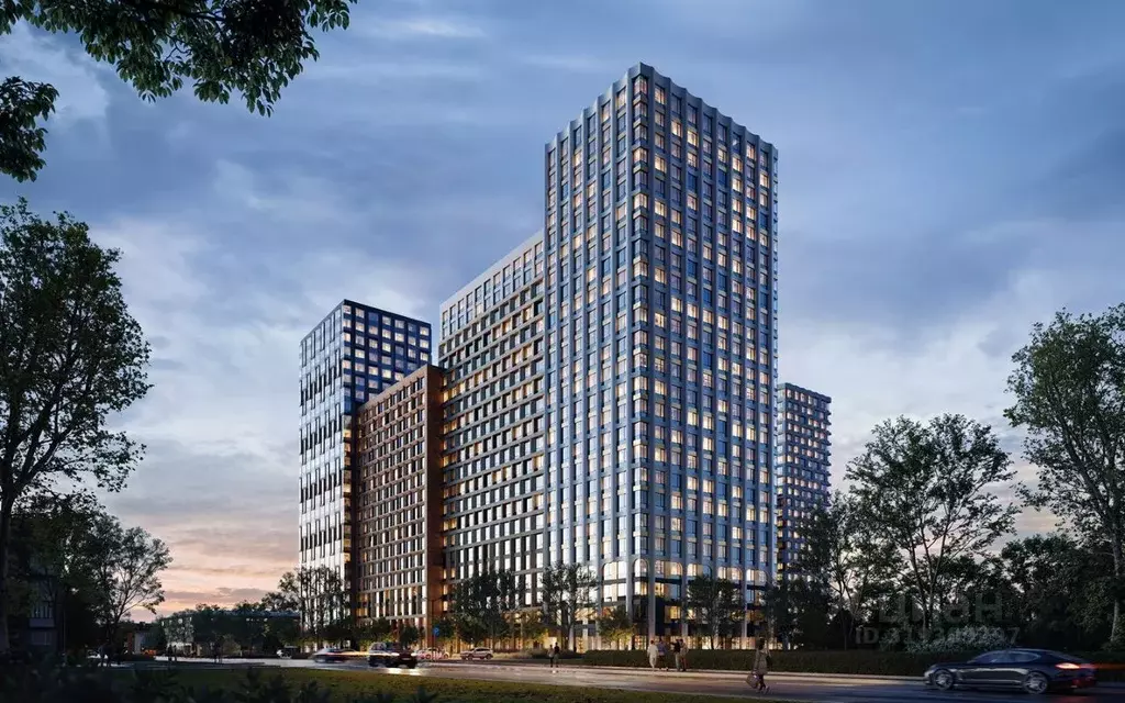 2-к кв. Москва Петровский Парк 2 жилой комплекс (64.2 м) - Фото 1