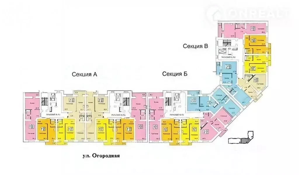 1-к кв. саратовская область, саратов огородная ул, 75а (52.8 м) - Фото 1