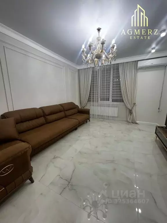 2-к кв. Чеченская республика, Грозный ул. Сайханова, 133к15 (72.0 м) - Фото 2