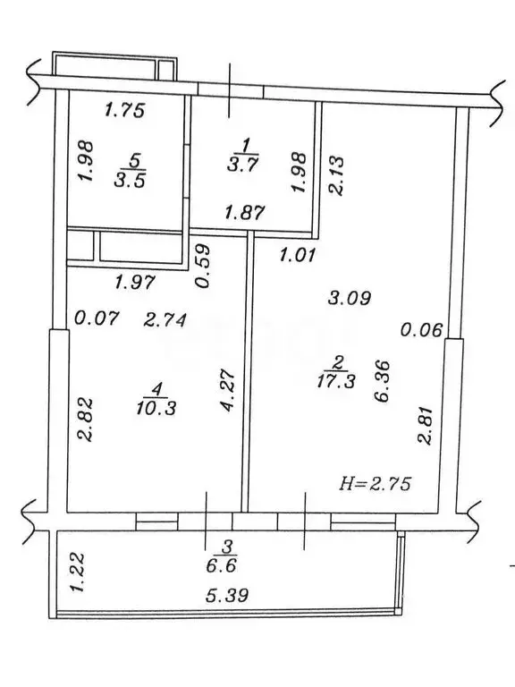 1-комнатная квартира: Анапа, улица Омелькова, 93 (41.4 м) - Фото 1