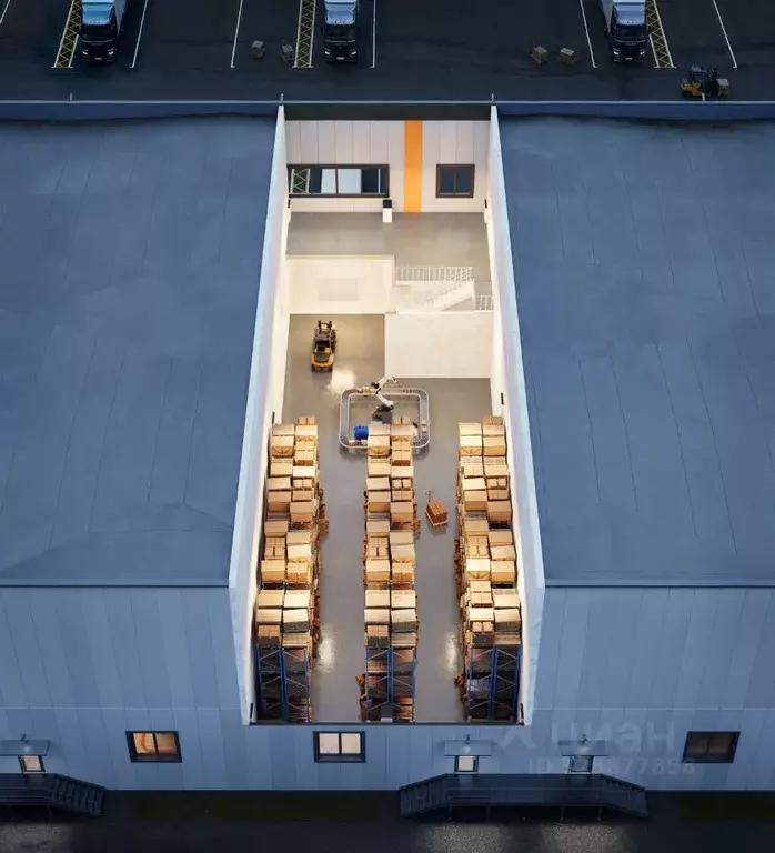 Склад в Московская область, Домодедово Центральный мкр, ул. ... - Фото 1