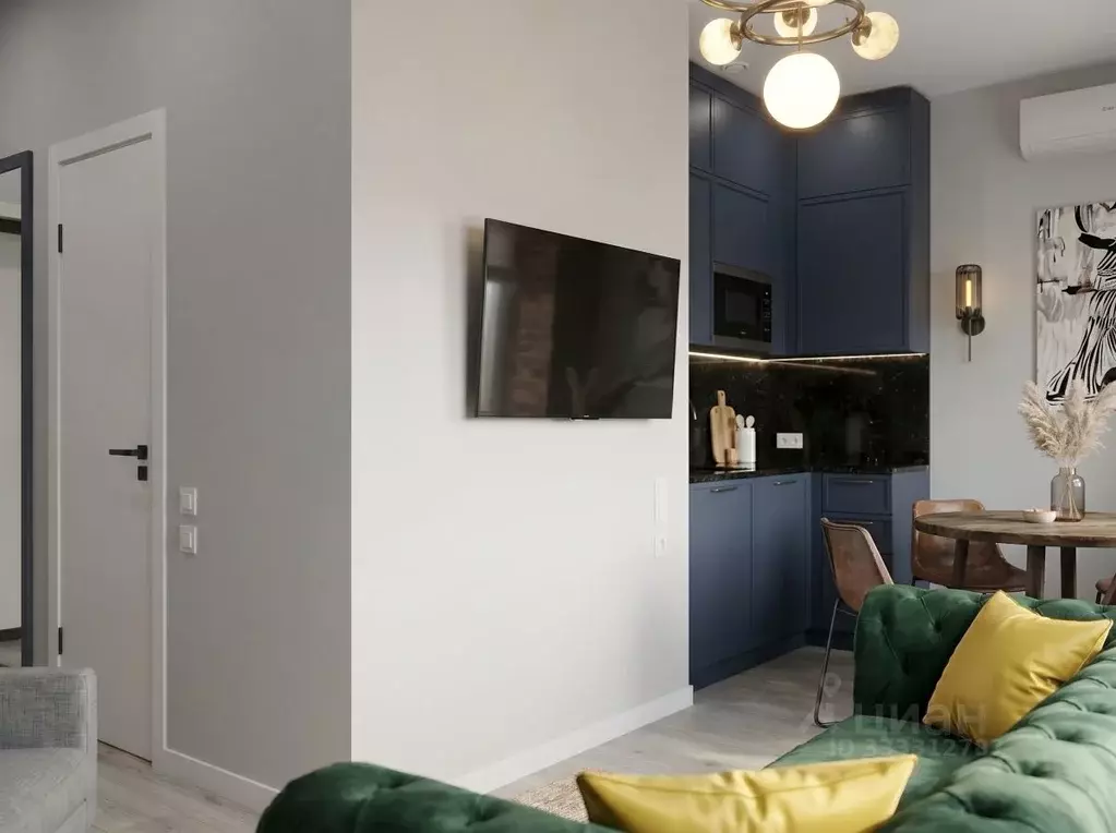 Студия Санкт-Петербург ул. Ленина, 20 (18.0 м) - Фото 2