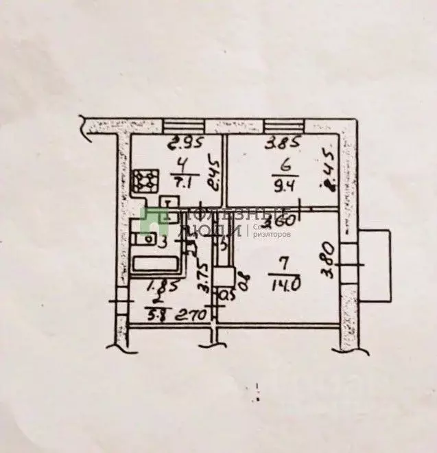 2-к кв. Орловская область, Орел ул. Степана Разина, 2 (40.5 м) - Фото 2