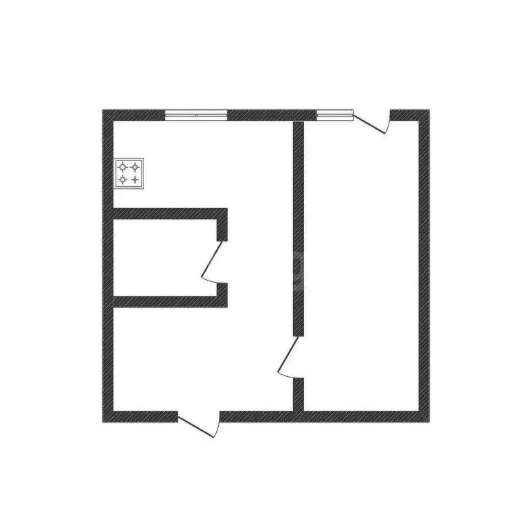 1-комнатная квартира: Бийск, улица Аркадия Гайдара, 16 (36.7 м) - Фото 1