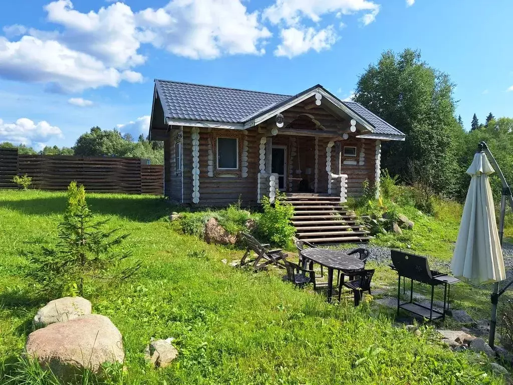 Дом в Карелия, Сортавальский муниципальный округ, пос. Рускеала ул. ... - Фото 1