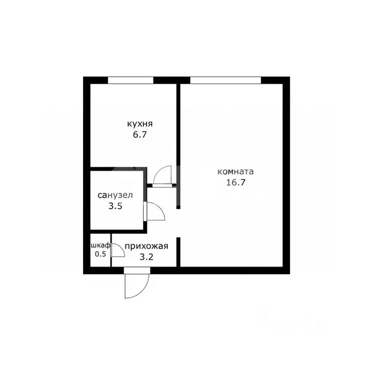 1-к кв. Краснодарский край, Сочи Донская мкр, пер. Донской, 20 (29.8 ... - Фото 1