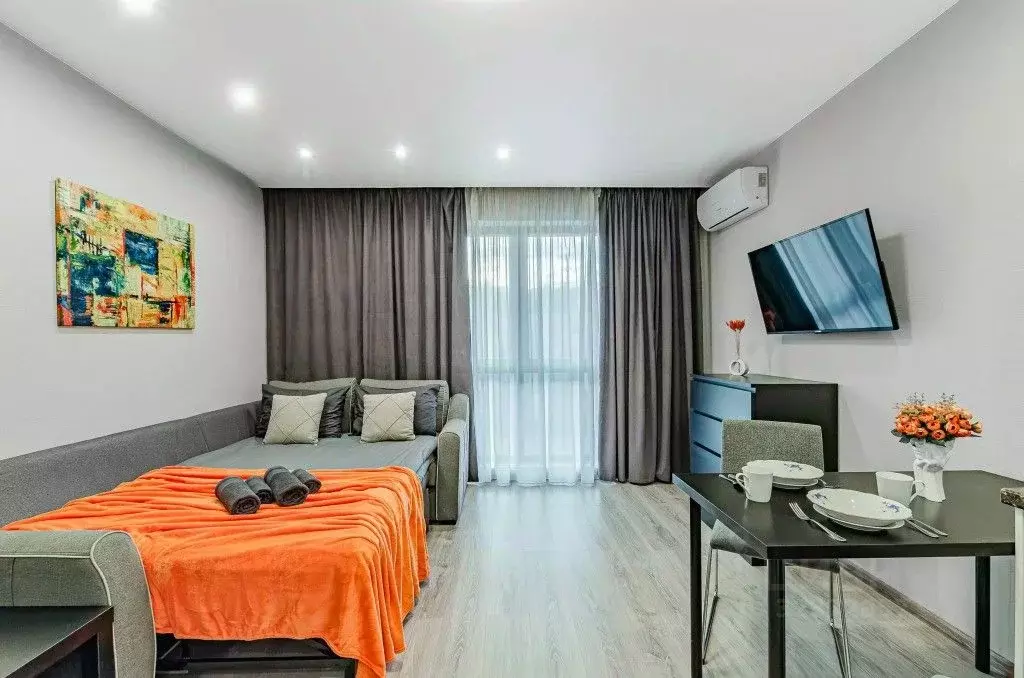 1-к кв. Татарстан, Казань ул. Волкова, 12 (30.0 м) - Фото 2