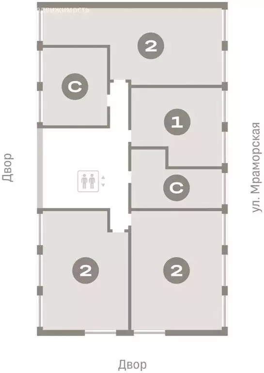 2-комнатная квартира: екатеринбург, павлодарская улица, 17 (70.86 м) - Фото 1