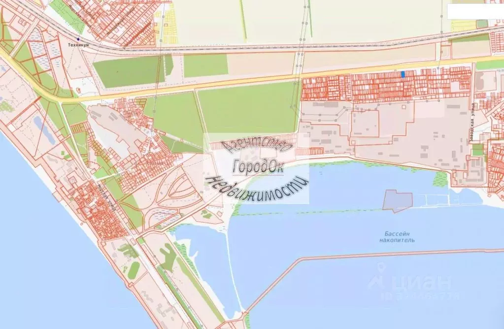 Участок в Крым, Саки пл. Революции (5.74 сот.) - Фото 2