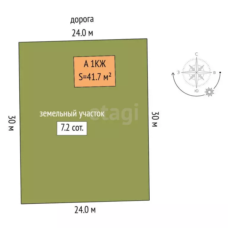 Дом в Тюменский муниципальный округ, деревня Ушакова, Ореховая улица ... - Фото 1