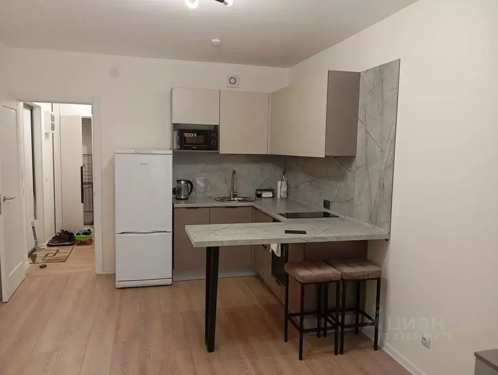 Студия Санкт-Петербург ул. Гудиловская, 9 (25.0 м) - Фото 2