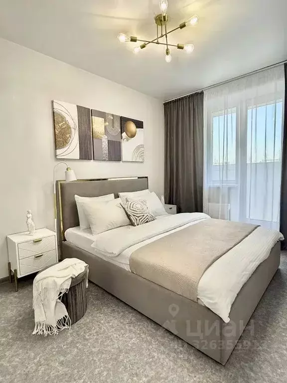 1-к кв. Челябинская область, Челябинск Набережная ул., 7Б (41.0 м) - Фото 2