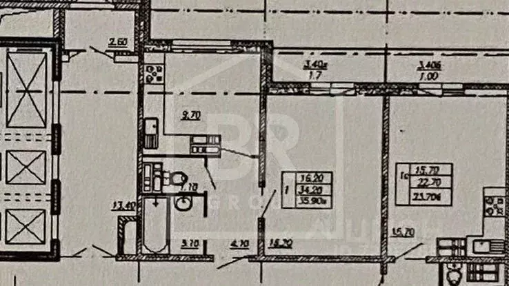 1-к кв. Санкт-Петербург ул. Бабушкина, 84к2 (33.9 м) - Фото 1