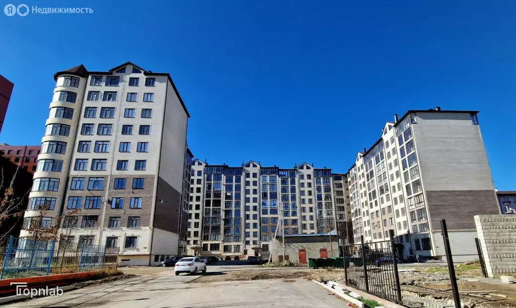 2-комнатная квартира: Нальчик, улица Тарчокова, 31к1 (74 м) - Фото 1