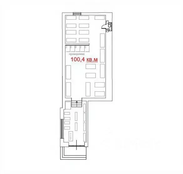 Торговая площадь в Москва Краснодарская ул., 57К3 (100 м) - Фото 1