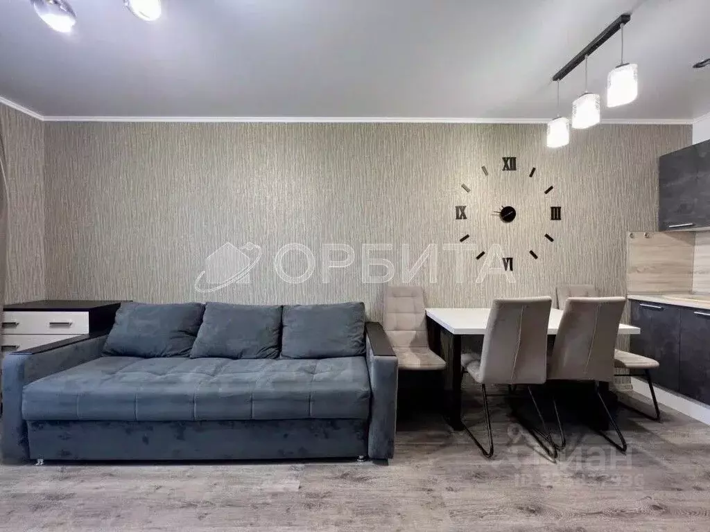 Студия Тюменская область, Тюмень ул. Вадима Бованенко, 1 (32.9 м) - Фото 2