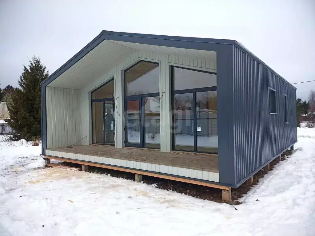 Дом в Калужская область, Перемышльский район, Большие Козлы с/пос, д. ... - Фото 1