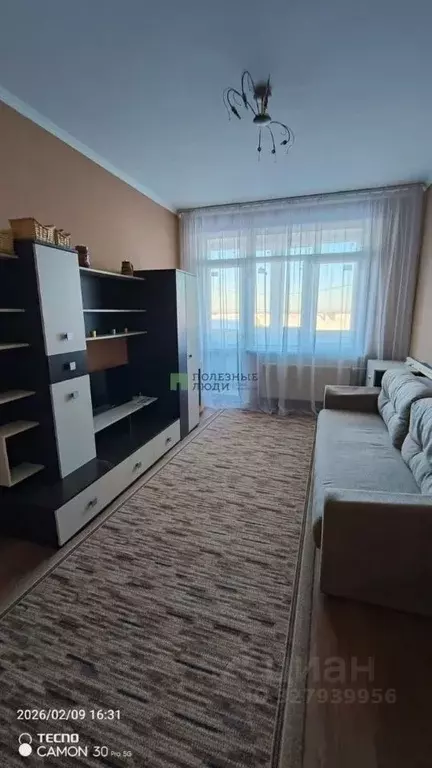 1-к кв. Калужская область, Боровский муниципальный округ, д. Кабицыно, ... - Фото 2