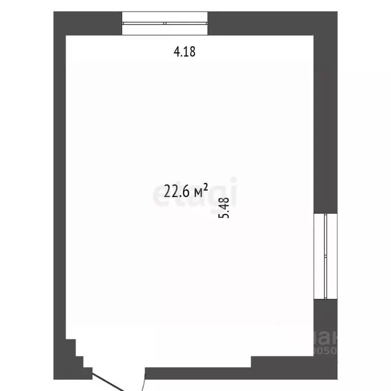 Комната Забайкальский край, Чита Байкальская ул., 12 (22.6 м) - Фото 2