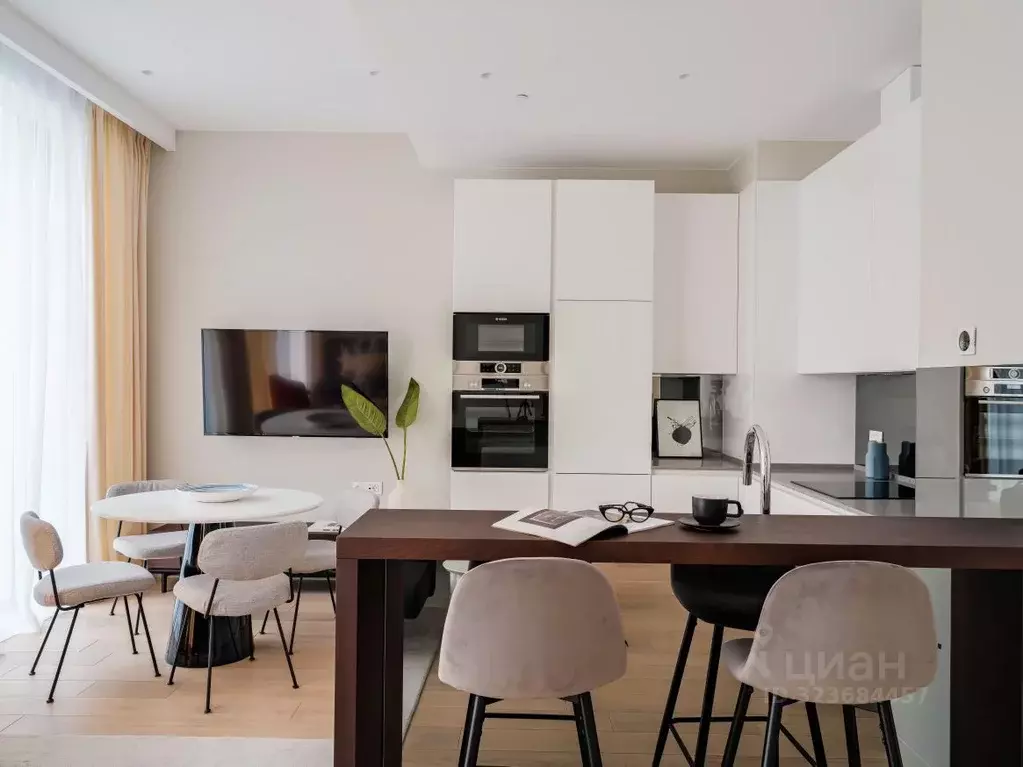 3-к кв. Москва 1-й Красногвардейский проезд, 22с1 (90.0 м) - Фото 1