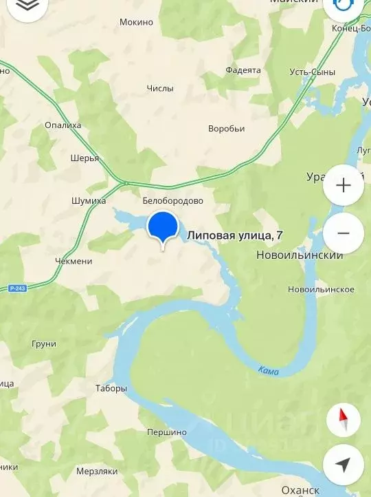 Участок в Пермский край, Нытвенский городской округ, д. Нижняя Гаревая ... - Фото 1