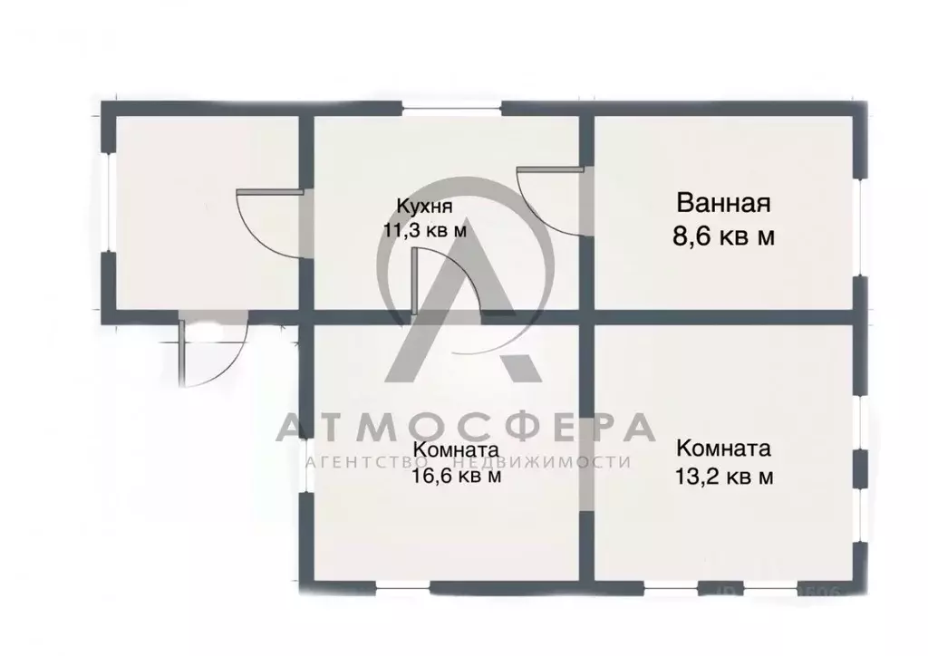 Дом в Краснодарский край, Апшеронск Комсомольский пер. (55 м) - Фото 2