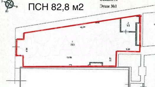Продажа ПСН, габ 82,8 м2 м. Полянка в цао - Фото 0