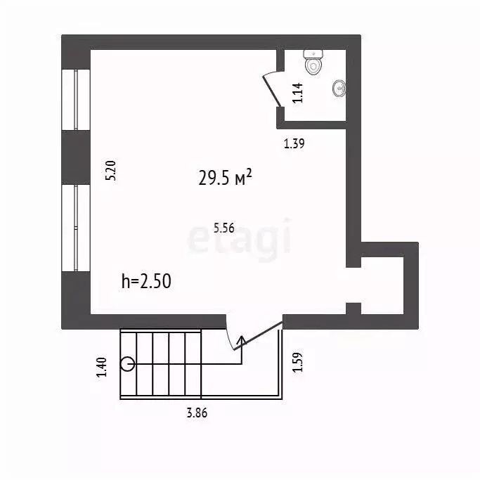 Офис в Красноярский край, Красноярск Свободный просп., 50а (34 м) - Фото 2