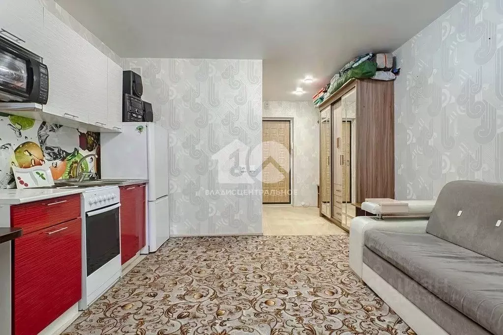 Студия Новосибирская область, Бердск ул. Ключевая, 51 (25.0 м) - Фото 2