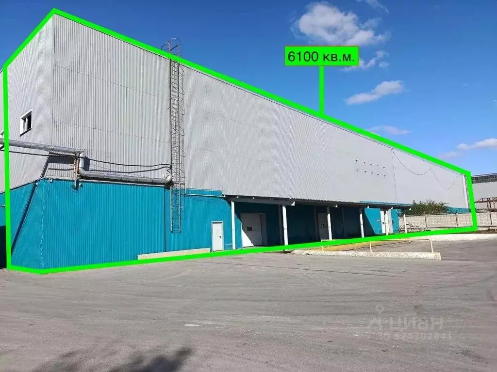 Склад в Самарская область, Самара ул. Земеца, 32лит354 (6100 м) - Фото 2