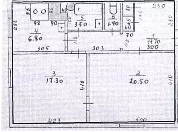 2-комнатная квартира: Лесной, Лесная улица, 16 (61.2 м) - Фото 1