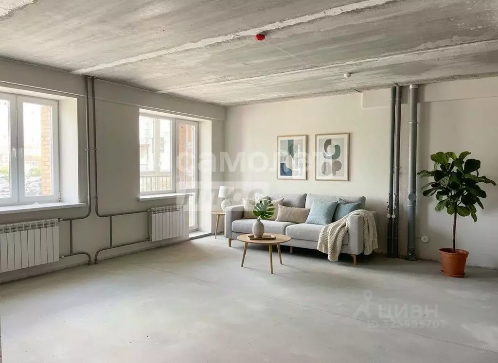 2-к кв. Омская область, Омск ул. Малиновского, 16к1 (60.6 м) - Фото 1