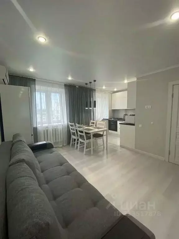 Свободной планировки кв. Татарстан, Казань ул. Калинина, 3 (48.0 м) - Фото 1