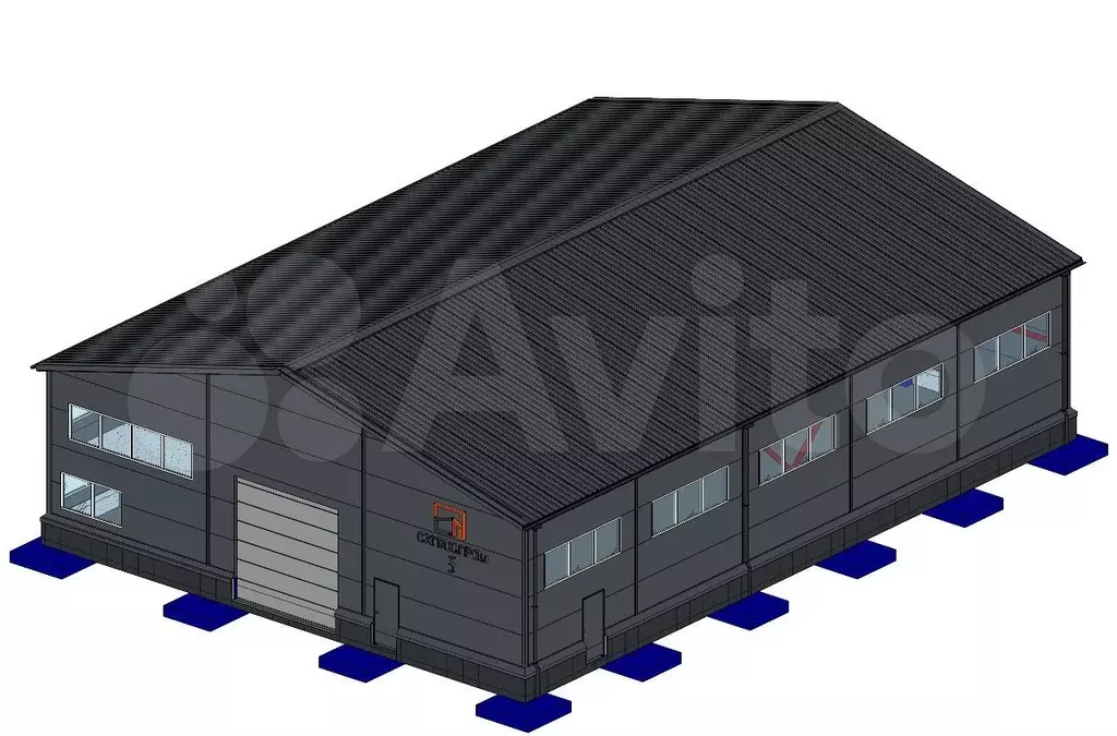 Свободного назначения, 450 м, аренда, склад - про - Фото 1